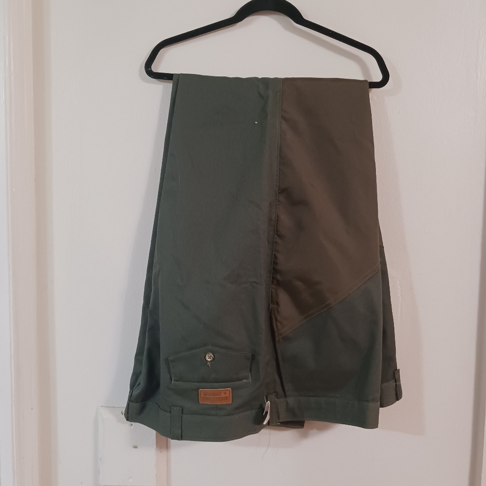 Ruddy Duck Pants Hunting Green Waterproof Size 52 Vtg